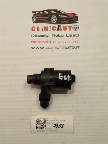 POMPA ACQUA AUSILIARIA BMW Serie 5 E61 Touring 6421 6917700 M57D306D2 diesel 2993 (03) - Foto 2