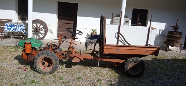 MOTOCOLTIVATORE CON RIMORCHIO,FRESA ED ARATRO - Foto 5