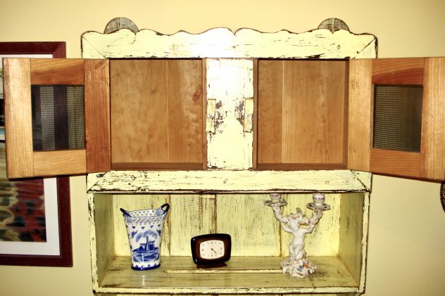 Piattaia antica 800 provenzale in legno massello, tutta originale - Foto 4