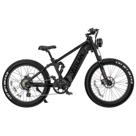 E-BIKE Vitilan T7 250W 48V 26" Full Suspension