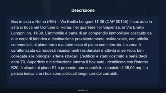 Immobile in asta di 35 m² in vendita a Roma - Foto 6