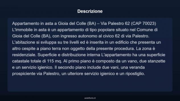 Immobile in asta di 115 m² in vendita a Gioia del Colle - Foto 10