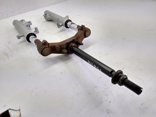 MALAGUTI MADISON T 150 FORCELLA CON RUGGINE SU STELI * PER RICAMBI 1999 2001 - Foto 9