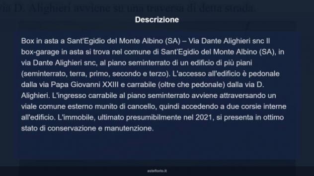 Immobile in asta di 36 m² in vendita a Sant'Egidio del Monte Albino - Foto 9