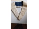 Collo di visone bianco