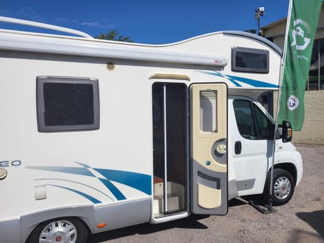 CAMPER RIMOR DUCATO MANSARDATO MATRIMONIALE GARAGE 6 POSTI GANCIO TRAINO GENERALI CAMPER - Foto 5