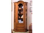 Vetrinetta 1 porta 3 ripiani 2 cassetti arte povera cod 11406