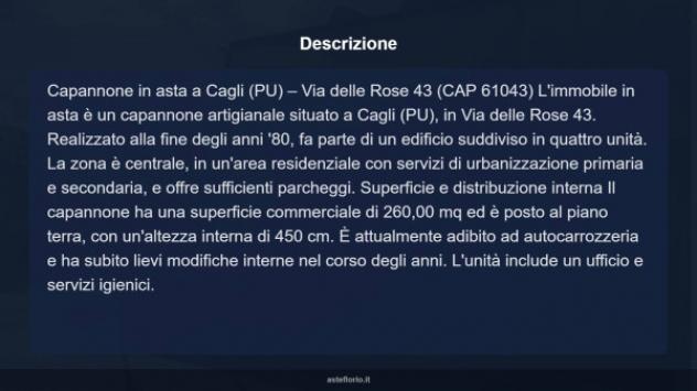 Immobile in asta di 278 m² in vendita a Cagli - Foto 7