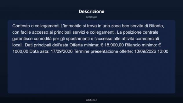 Immobile in asta di 50 m² in vendita a Bitonto - Foto 4