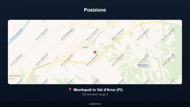 Immobile in asta di 114 m², box auto in vendita a Montopoli in Val d'Arno - Foto 6