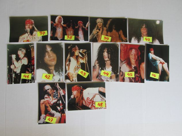 GUNS N ' ROSES FOTO 10X15 vintage da collezione - Foto 3