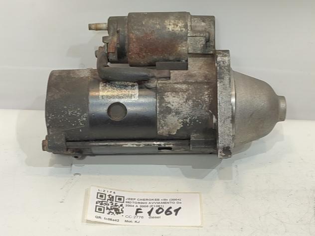 MOTORINO D' AVVIAMENTO JEEP Cherokee 4° Serie KJ diesel 2776 (0508) - Foto 2