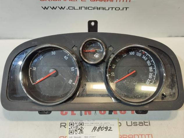 QUADRO STRUMENTI OPEL Antara Serie 95459889 Z22D1 (0615) - Foto 2