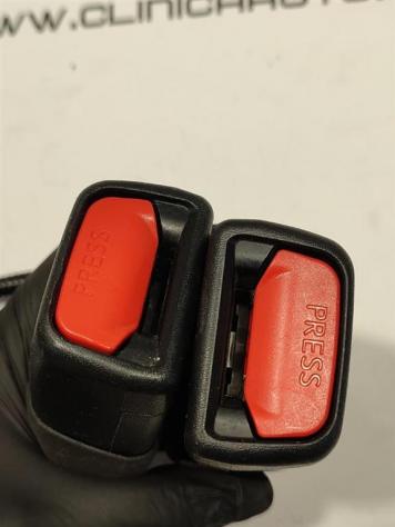 AGGANCIO CINTURA DI SICUREZZA POSTERIORE TOYOTA Yaris Serie B630 17060 1NZFXE (1720) - Foto 4