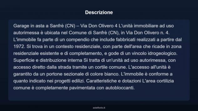 Immobile in asta di 20 m² in vendita a Sanfrè - Foto 5