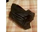 Borsa donna in pelle nera 33x20x8 Vendo borsa donna in pelle con 1 corpo central