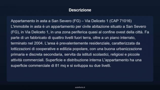 Immobile in asta di 81 m², box auto in vendita a San Severo - Foto 15
