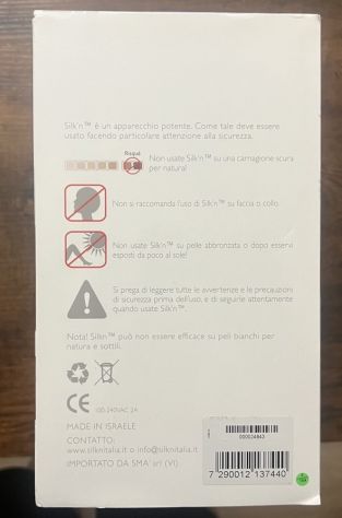Depilatore IPL Silk'n - NON FUNZIONATE vendo come Ricambi - Zona Pegli, Genova - Foto 3