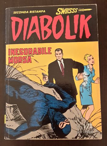 DIABOLIK, INESORABILE MORSA, SECONDA RISTAMPA, SWIISSS n. 115, 2003 - Foto 2