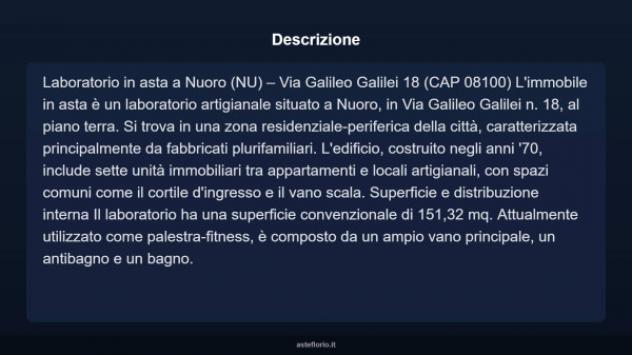 Immobile in asta di 151 m² in vendita a Nuoro - Foto 10