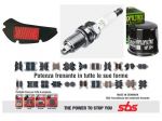 Yamaha X Max 125 ammortizzatori Yss filtri candele cinghia kit freni specchietto