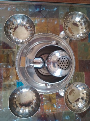 Kit Completo Da Bar Vintage 8 Pezzi tutto Inox Italiano Anni 70/80 - Foto 6