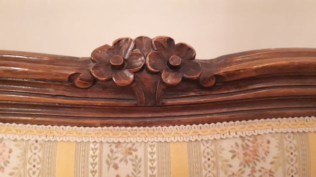 Divano e due poltrone in stile Luigi XV - Foto 8