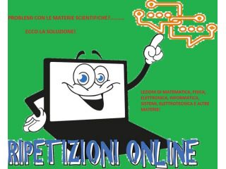 ripetizioni online matematica, fisica, elettronica, informatica e materie simili