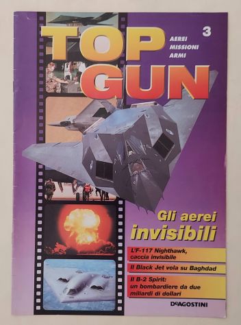 Stock riviste Top Gun da 1 a 7: Aerei Missioni Armi Ed.De Agostini, 1998 - Foto 6