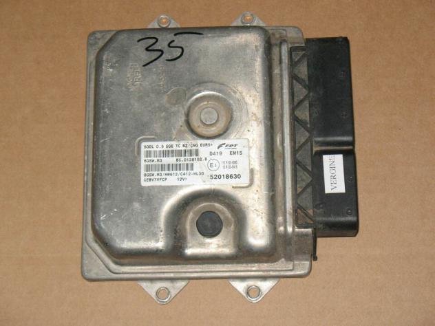 52018630 ECU FIAT 500L TWINAIR 0.9 52018630 8GSW.M3 HW612 C412-HL30