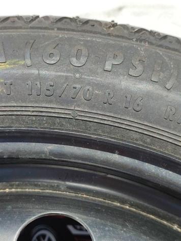 RUOTINO DI SCORTA OPEL Astra J 2° Serie A17DTR (11) - Foto 2