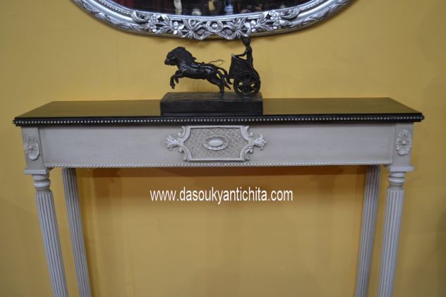 Console laccata stile Luigi XVI - Foto 6