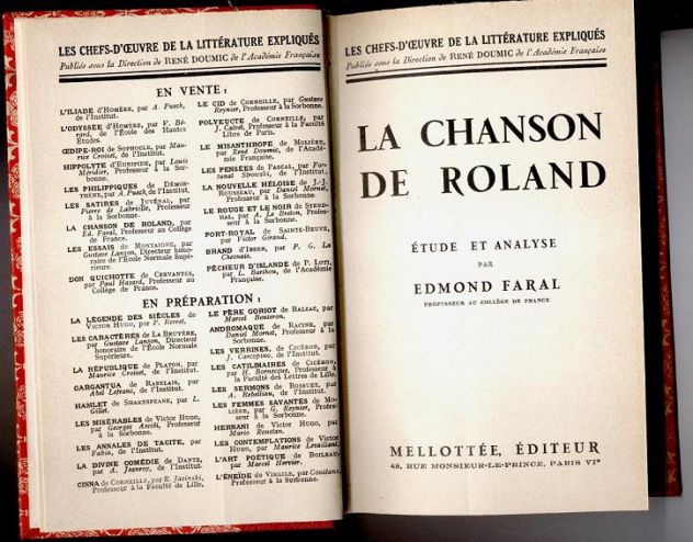 La Chanson de Roland