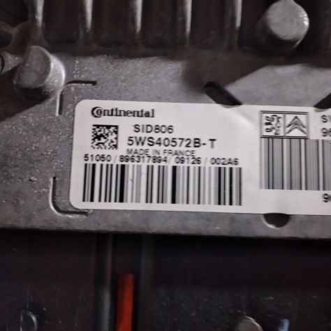 CENTRALINA MOTORE 5WS40572B-T 9663483180 9653451880 PSA Continental 47524 - Foto 3