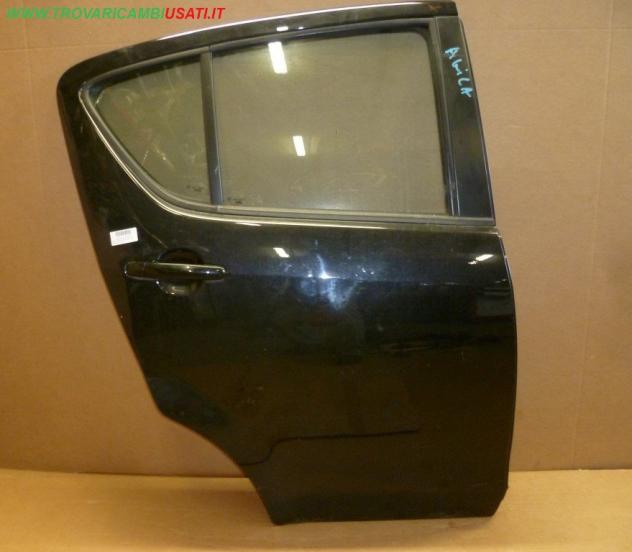 PORTA POST.D. NERO MET. C/ALZ. OPEL AGILA (H08)  Carrozzeria  Lamierati esterni  Porte  Porta post. dx. OPEL - AGILA B - 01-03-2008 - 01-06-2015