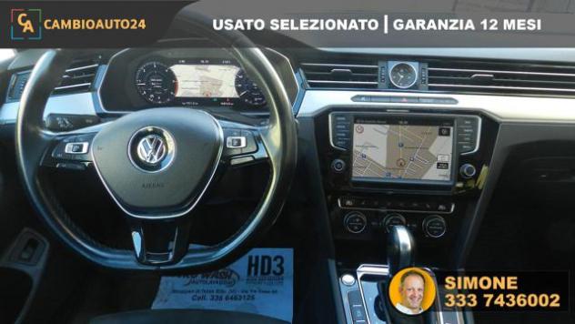 VOLKSWAGEN Passat Variant 2.0 TDI DSG Highline BlueMotion Tech. rif. 24130514 - Foto 10