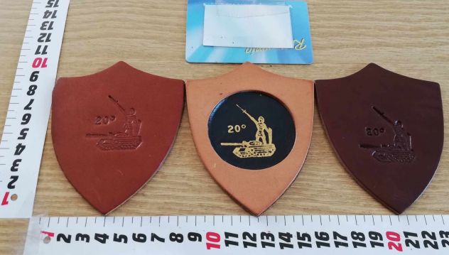 Portachiavi del 12° Reggimento Cavalleggeri di Saluzzo keychain - Foto 10
