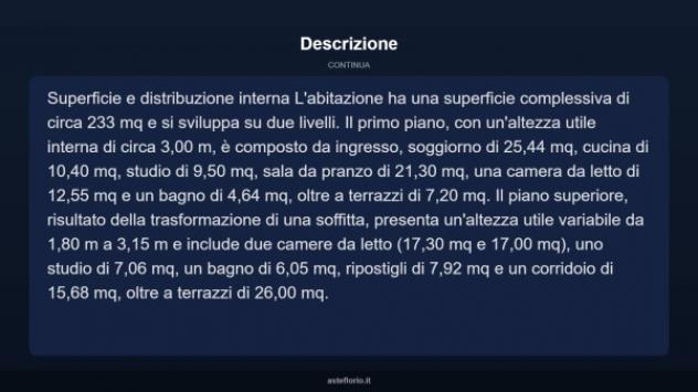 Immobile in asta di 233 m² con più di 5 locali e box auto in vendita a Ferrandina - Foto 7