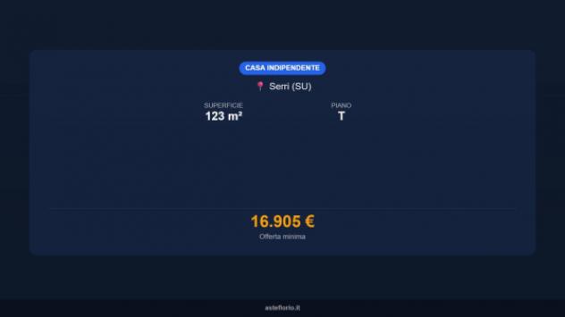 Immobile in asta di 123 m² in vendita a Serri - Foto 16