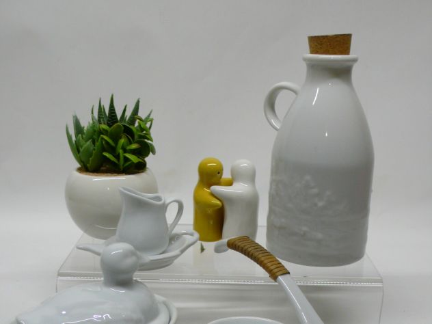 Collezione mini ceramiche bianche fashion white - Foto 4