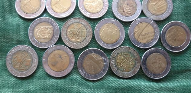 Lire 500 e 1000 San Marino e Vaticano lotto pz.23 - Foto 3