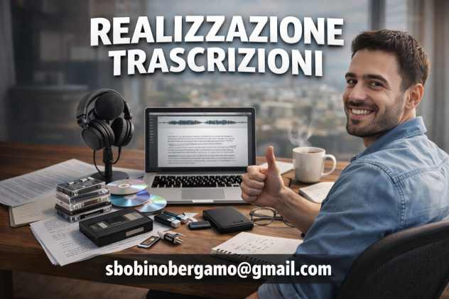 TRASCRIVO IL PARLATO DI FILE AUDIO