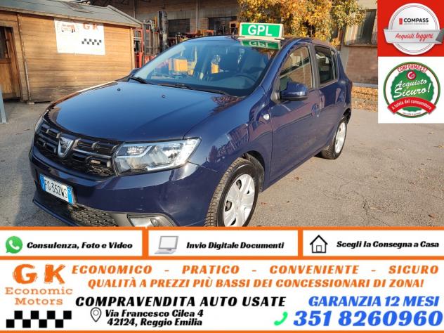 Dacia Sandero Stepway 0.9 TCe 12V TurboGPL 90CV Start&Stop, OK NEOPATENTATI, GARANZIA L.12 MESI