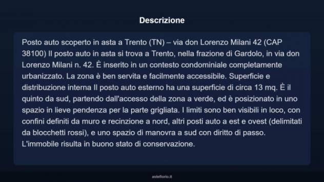 Immobile in asta di 13 m² in vendita a Trento - Foto 4