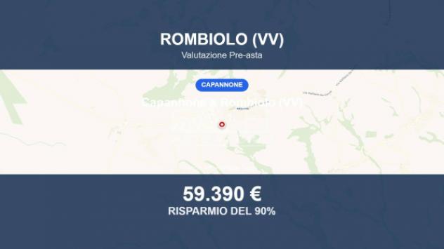 Immobile in asta di 1150 m² in vendita a Rombiolo