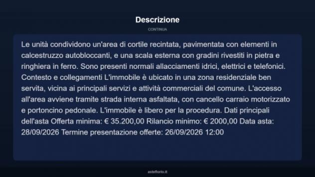 Immobile in asta di 214 m² in vendita a San Francesco al Campo - Foto 14