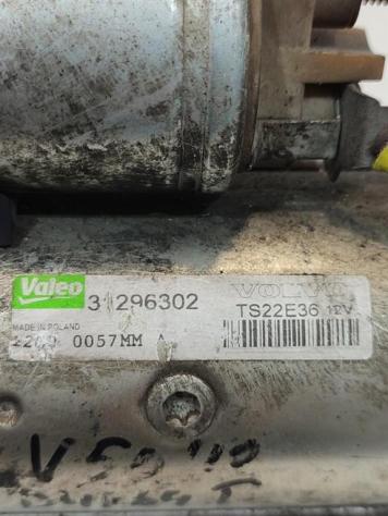 MOTORINO D' AVVIAMENTO VOLVO V50 2° Serie 31296302 TS22E36 D4164T diesel 1560 (0712) - Foto 4