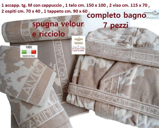 Corredo Biancheria Casa 1^ Classe Alviero Martini - Foto 6