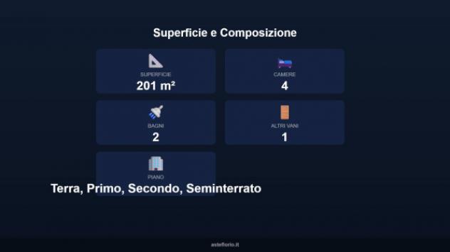 Immobile in asta di 201 m², box auto in vendita a Valverde - Foto 5