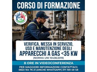 UNI 10436: Verifica e manutenzione di apparecchi a gas fino a 35 Kw